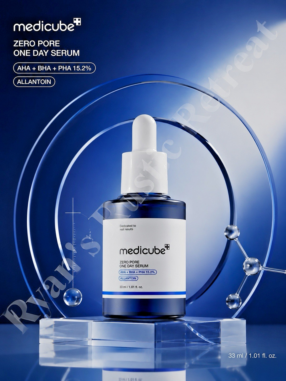 medicube - Zero Pore One-day Serum - 1.01 fl oz - Overnight Resurfacing Serum